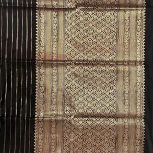 Black Kadhwa Saree