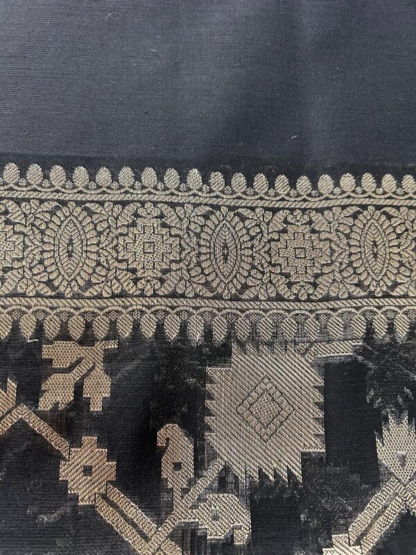 Chanderi Suit (Black) - Image 3