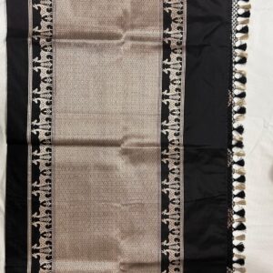 Kadhwa Meenakari Katan Silk Saree