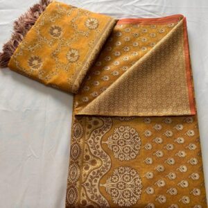 Jaamdani Suit (yellow)
