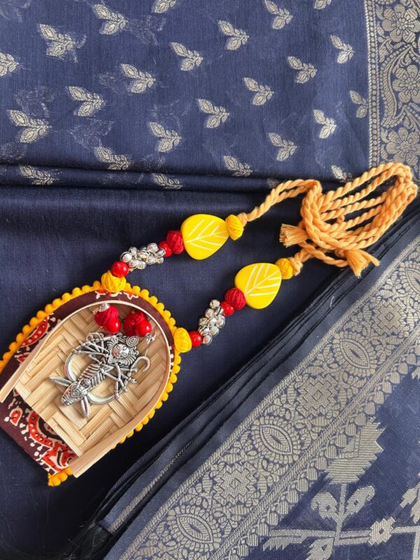Chanderi Suit (Blue) - Image 2