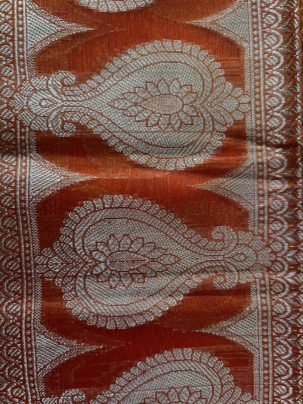 Red Chanderi Dupatta - Image 5