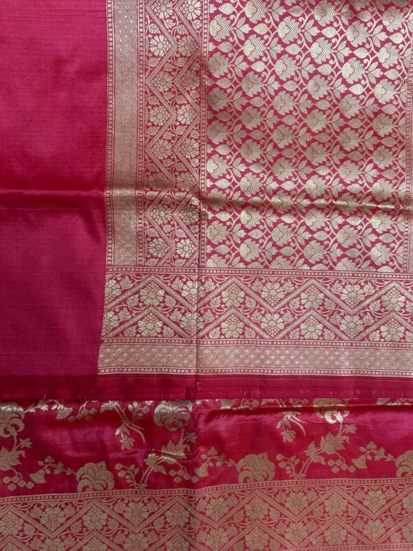Katan Uppada Banarasi Saree - Image 6