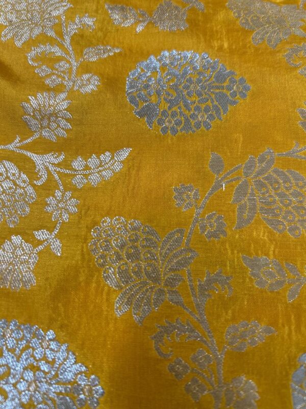 Yellow Uppada Jaal Saree - Image 5
