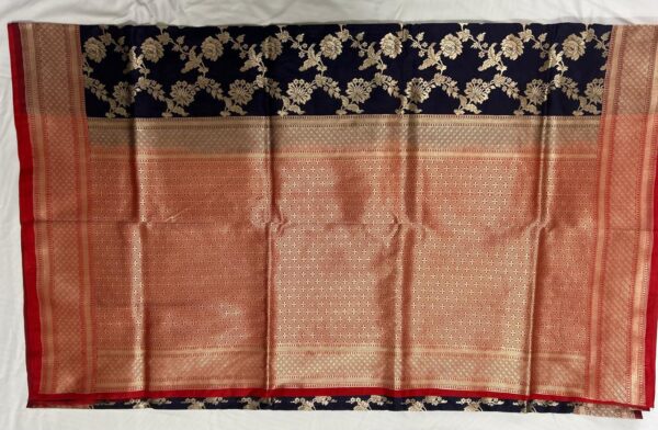 Blue Saree - Image 2