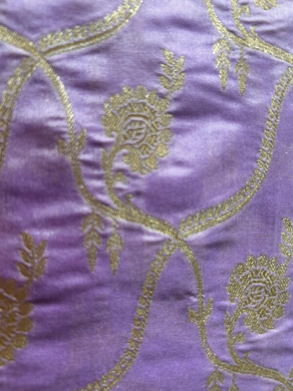 Soft Purple Banarsi Dupatta - Image 2