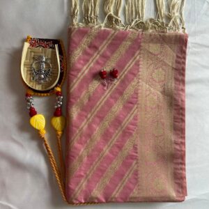 Silk Dupatta (Shade of Pink)