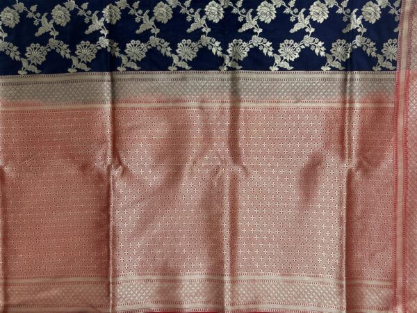 Blue Saree - Image 3